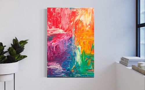 Temperance Original Acrylic Textured  Painting