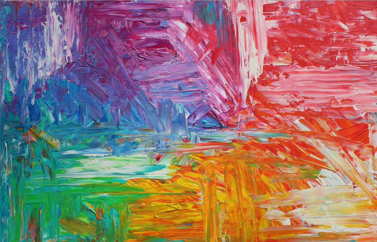 Temperance Original Acrylic Textured  Painting